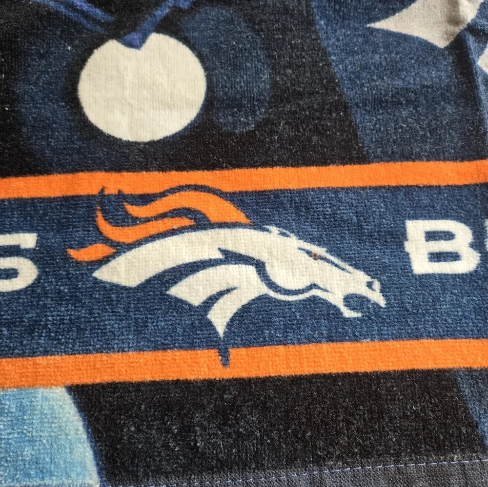 Denver Broncos Beach Towel